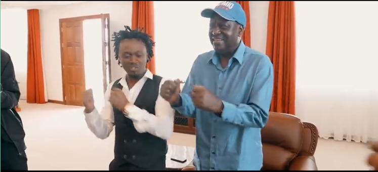 VIDEO Bahati Ft Raila Amolo Odinga – Fire Mp4 Download