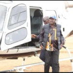 Video Of Raila Odinga Chopper Being Stoned