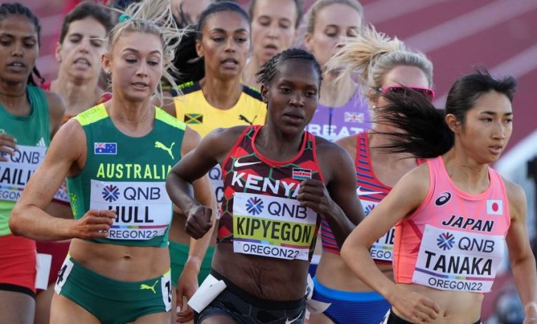 Pics! Faith Kipyegon Won 1500m Race At Oregon USA In World Athletics Championship