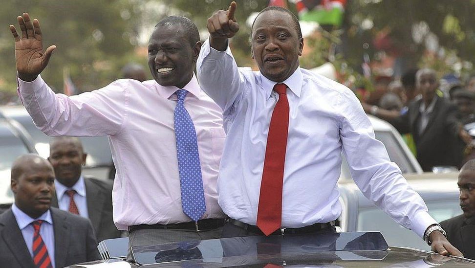 Ruto's Message To Uhuru Kenyatta Aftre Being Declared Kenya's 5th President