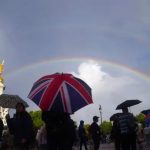 Double Rainbow Appears Over Buckingham Palace On Queen Elizabeth Death