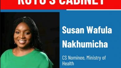 Photo of Susan Nakhumicha Wafula The New Cabinet Secretary For Health