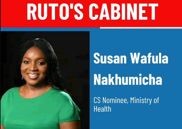 Susan Nakhumicha Wafula The New Cabinet Secretary For Health