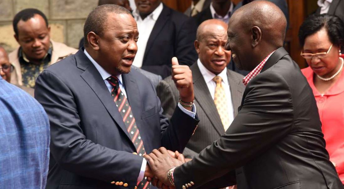  Uhuru Kenyatta finally congratulated President-elect William Ruto
