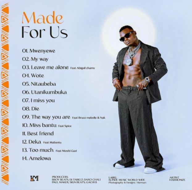 Harmonize – Made For Us EP