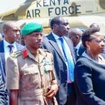 President William Ruto’s New Aid-De-Camp Colonel Fabian Lengusuranga Taking Over From Brigadier Timothy Lekolool